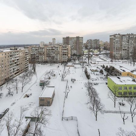 Apartamento Уютная Квартира Для Семьи На Оболони Kiev Exterior foto